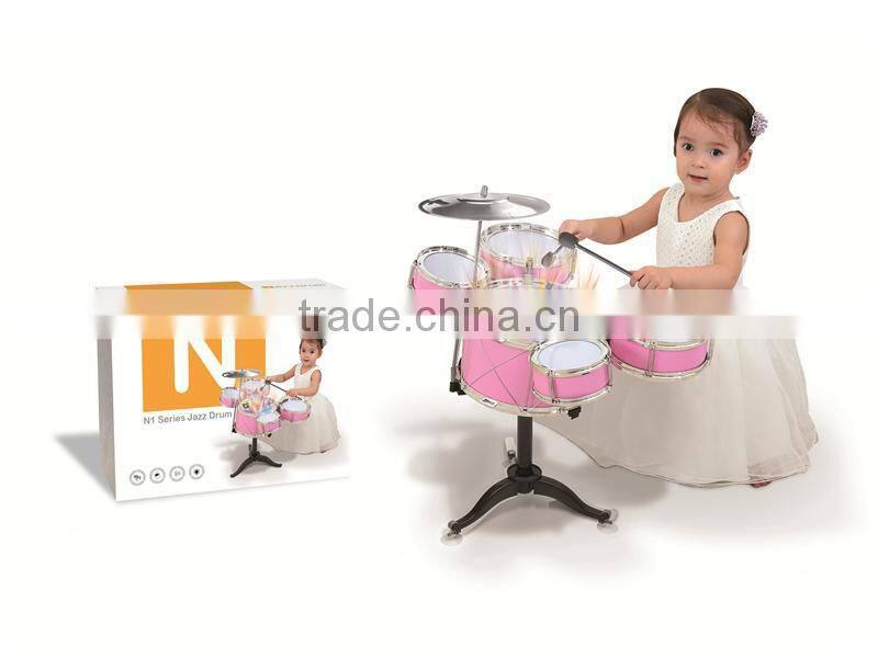 Plastic kid jazz drum toy wholesale toy with CE certificate