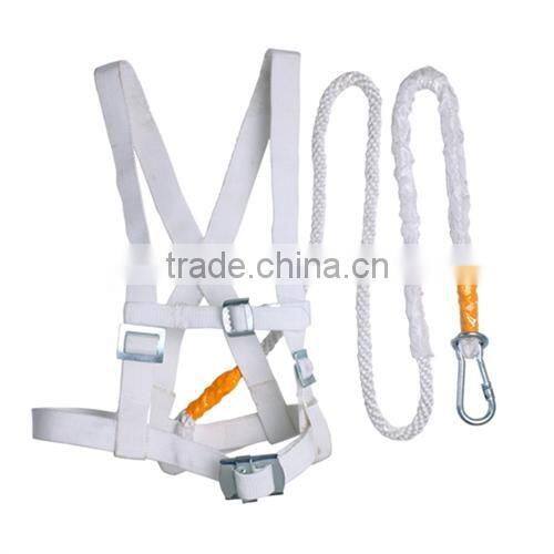 Safety harness with double Lanyard/safety belt full body harness