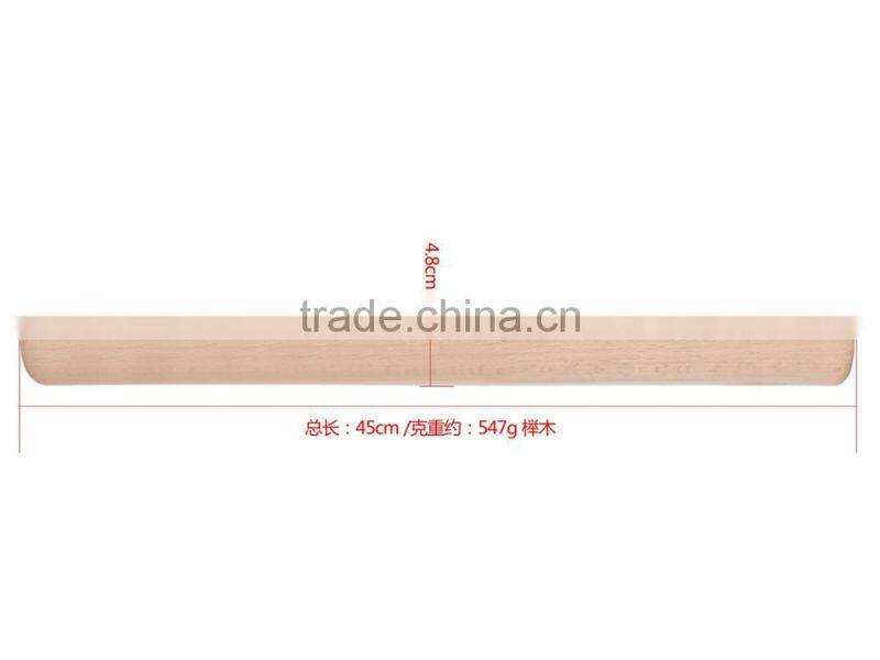 HUAYI Longer Beech wood 17.7 inches long x1.8 inch thick Rolling Pin