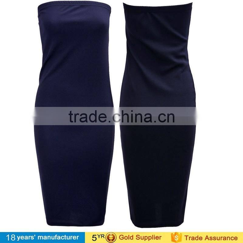 2016 Bandeau Tube Bodycon dresses sexy kim kardashian knee length celebrity dresses