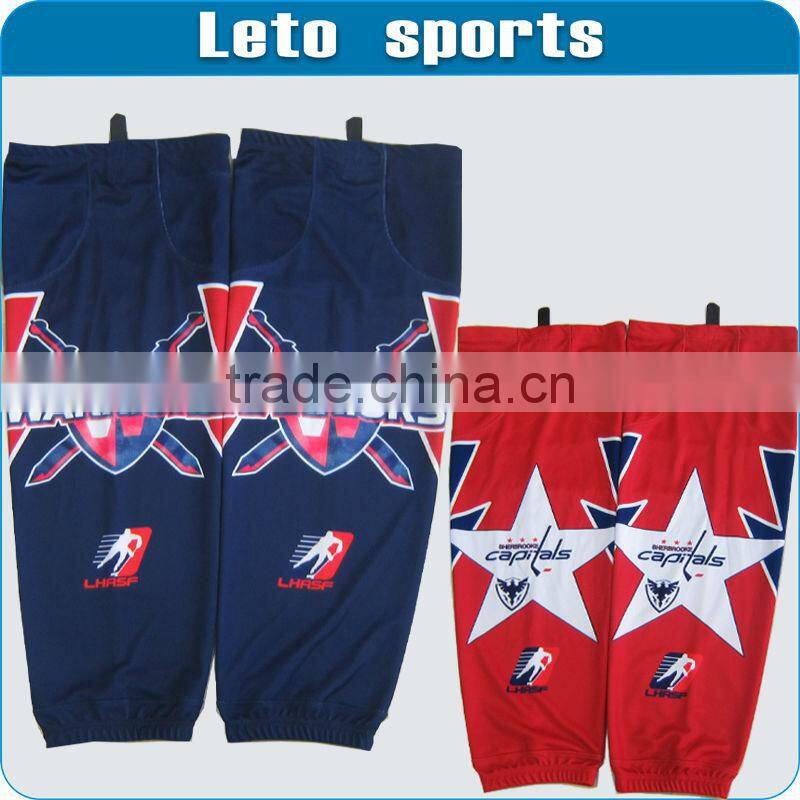 high quality polyester 2013 mens custom ice hockey jerseys/socks
