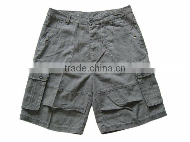 BU-935 Mens pocket T/C canvas shorts