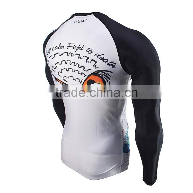 Excellent quality new design MMA Rash Guard