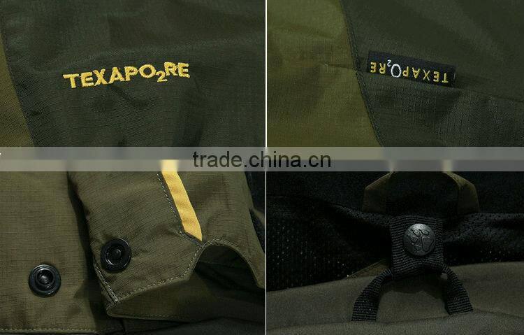 custom made waterproof 3 in 1 outdoor jacket in china