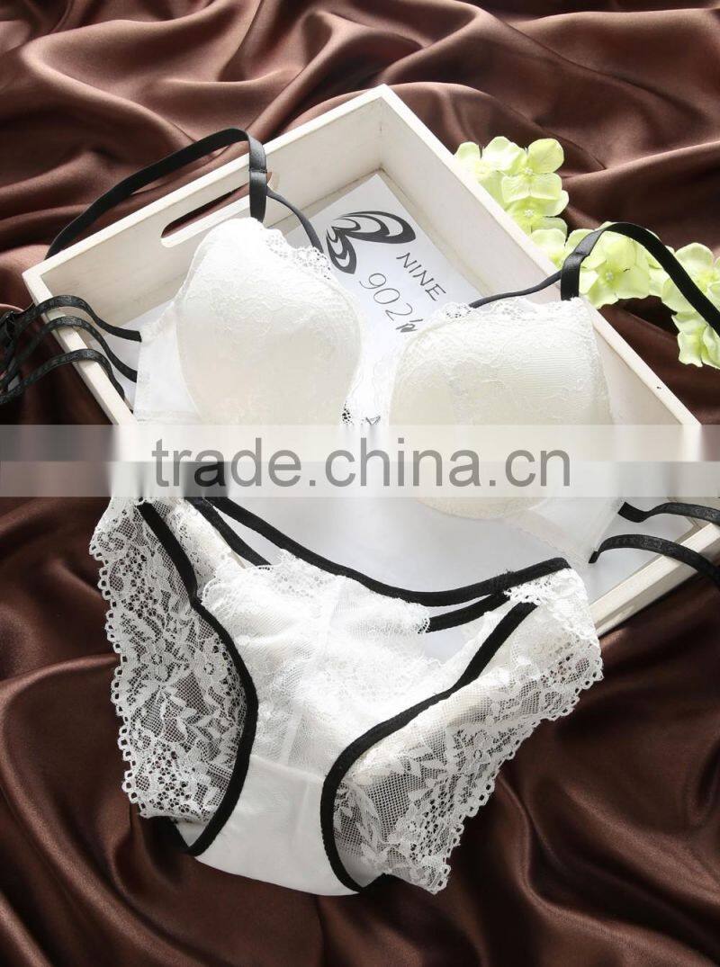 Transparent Women Sexy Stylish Hot Fancy Bra and Panty Set