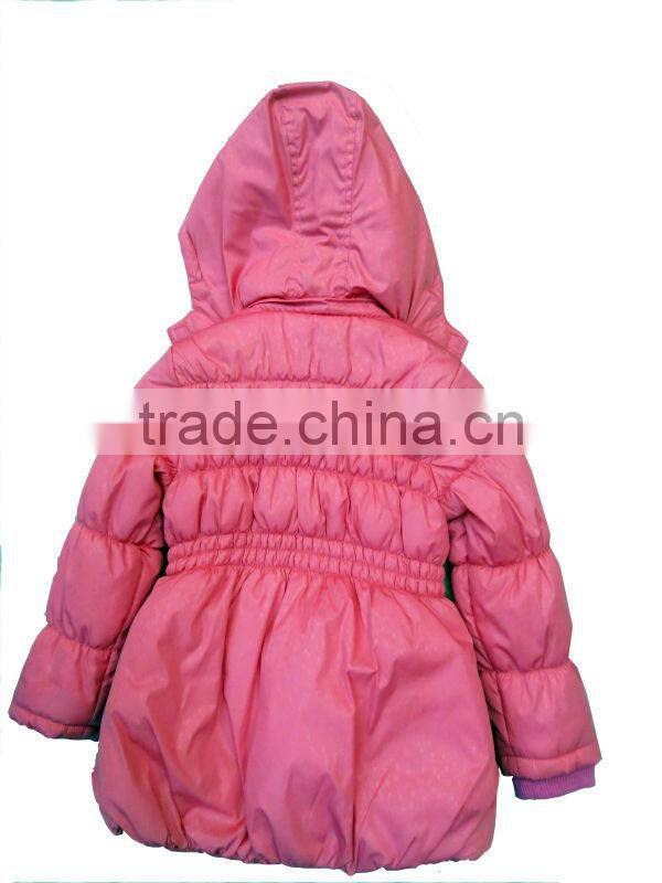 newest design children girls coat