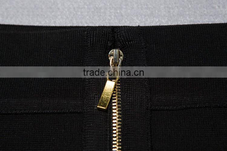 Wholesale 2015 Latest Fashion Two Piece Bandage Dress H1322