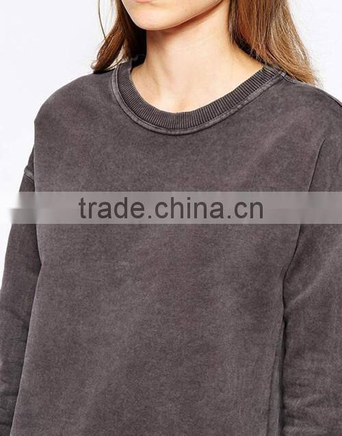 Women 100% cotton blank sweatshirts wholesale in Nangchang