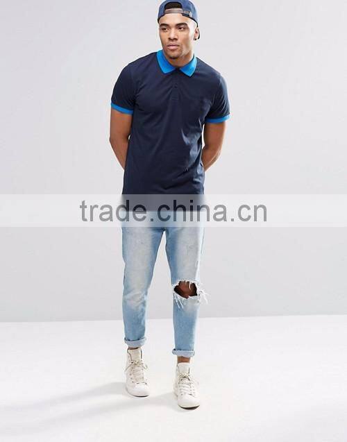 Factory price men 100% cotton jersey sports polo t shirt wholesale custom