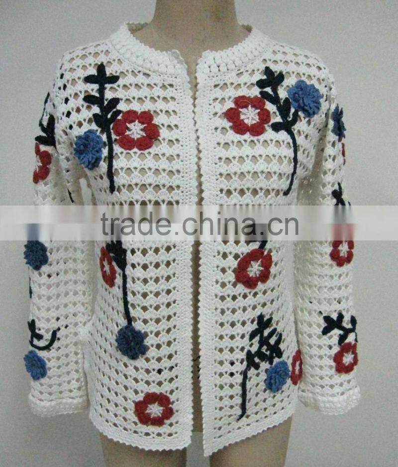 garment manufacturer ladies long sleeve multi flower beach cover kaftan