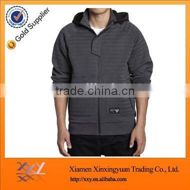 Men's Best-selling Pure Thick Black Hoodie Plain