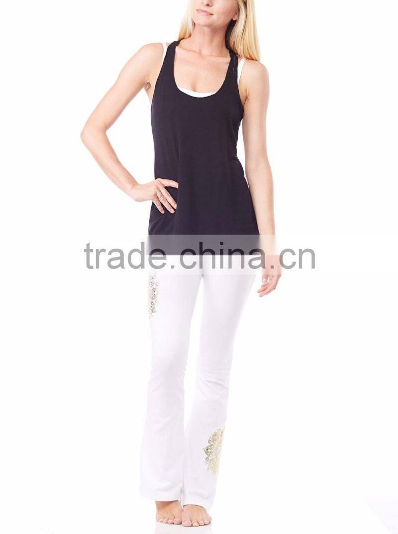 Fitness Clothing Blank Bodybuilding Vest Gym Women's Stringer Singlet