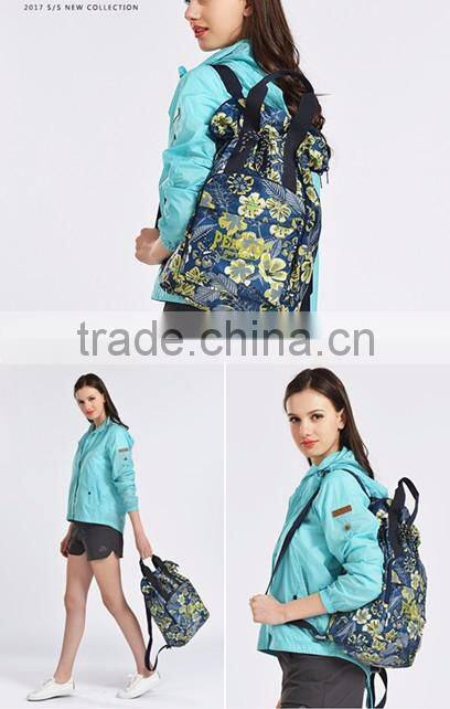 2017 spring new waterproof polyester hiking backacks