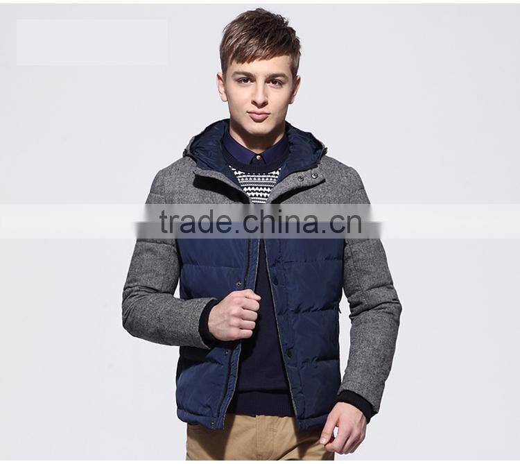 2015 Hot Latest Man's European Down Jacket