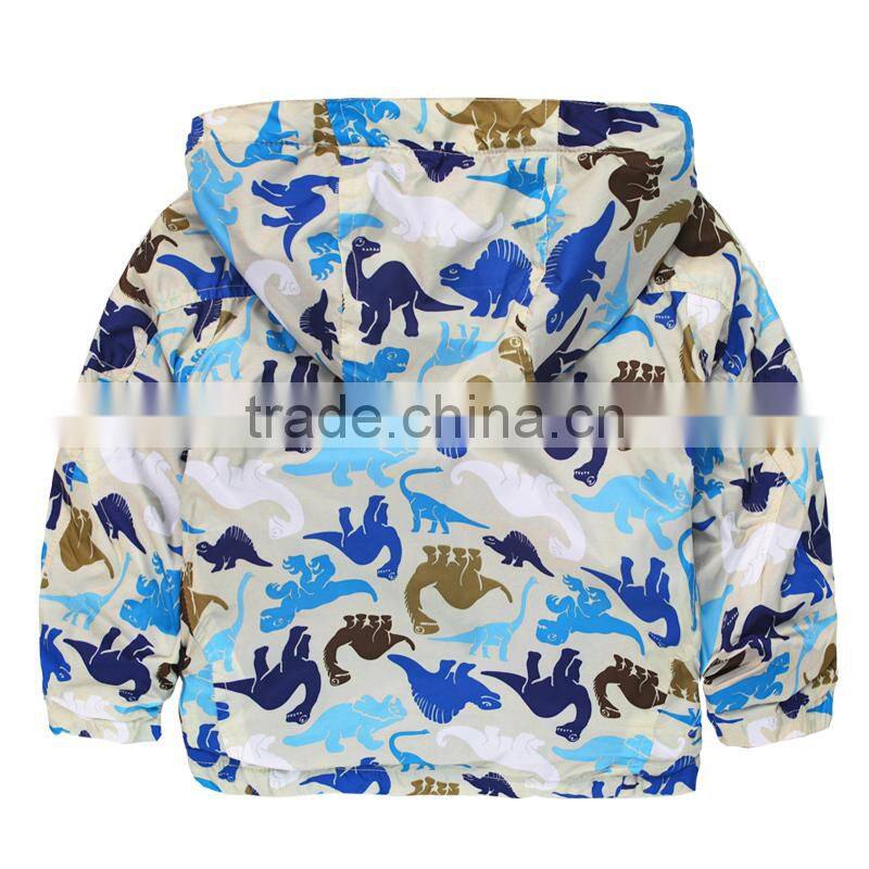 2015 Fashion Printed Winderproof Winter Jacket For Child