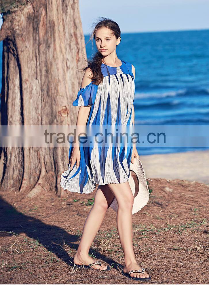 Z&M maxi beach dress short dress fashion dress sleeveless