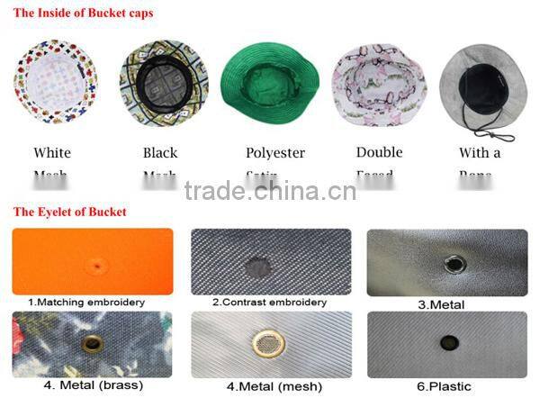 wholesale custom-made design your own blank plain custom tie dyed bucket hat promotional OEM high quality fishing cap