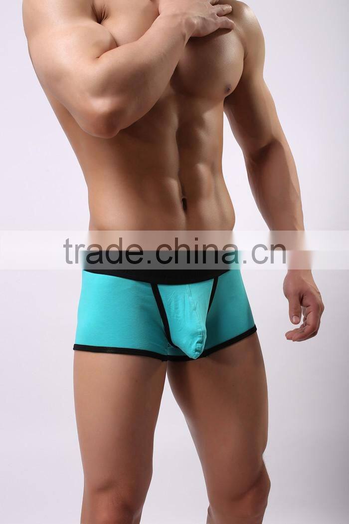 1pcs/lot wholesale New Brand underwear men comfortable cotton men boxer men underwear Size M L XL XXL 2 colors ceucas