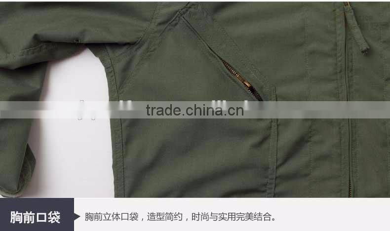 2016 Juqian custom anti-static protiective clothing airline military pilot uniform design