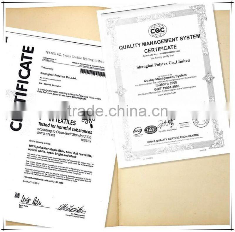 1.5D 3DRaw White Virgin Polyester Tops