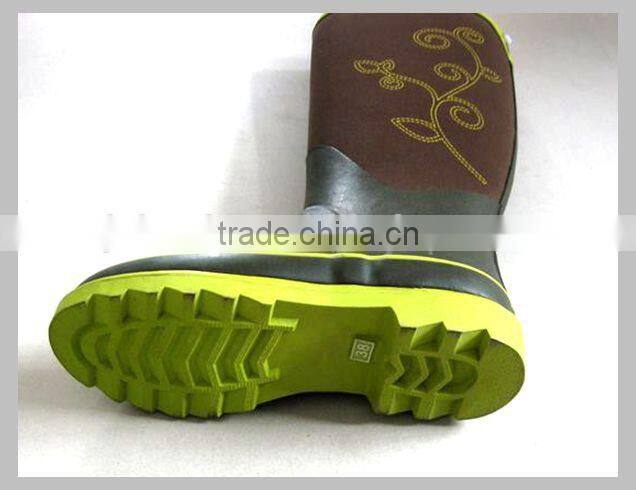 women fashion rubber rain boots