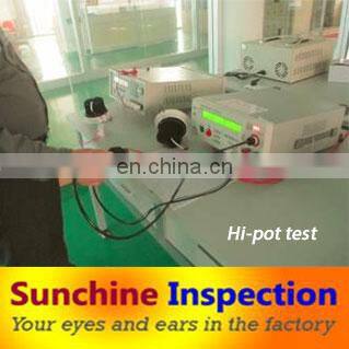 professional quality inspection of LED lighting in Fuzhou