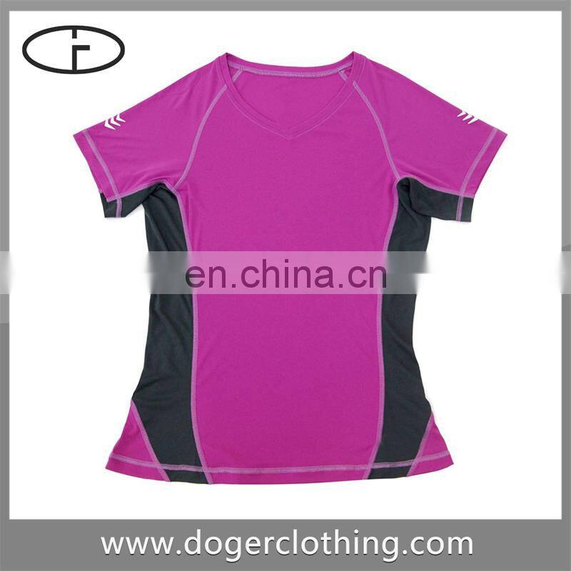 New product skin tight women short sleeve t shirt