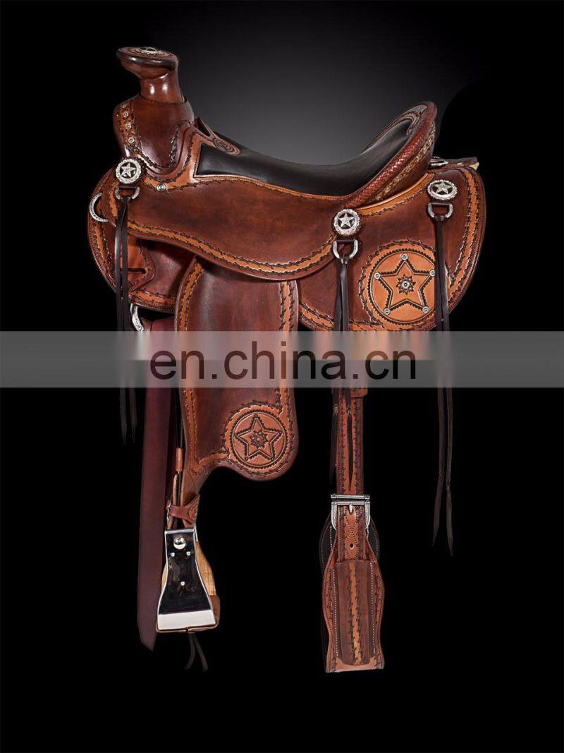 trail saddle - horse saddle with BAG OR MOTORCYCLE SADDLE BAGS