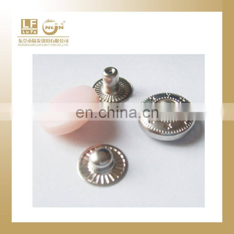 1010 pink plastic snap studs for baby clothes