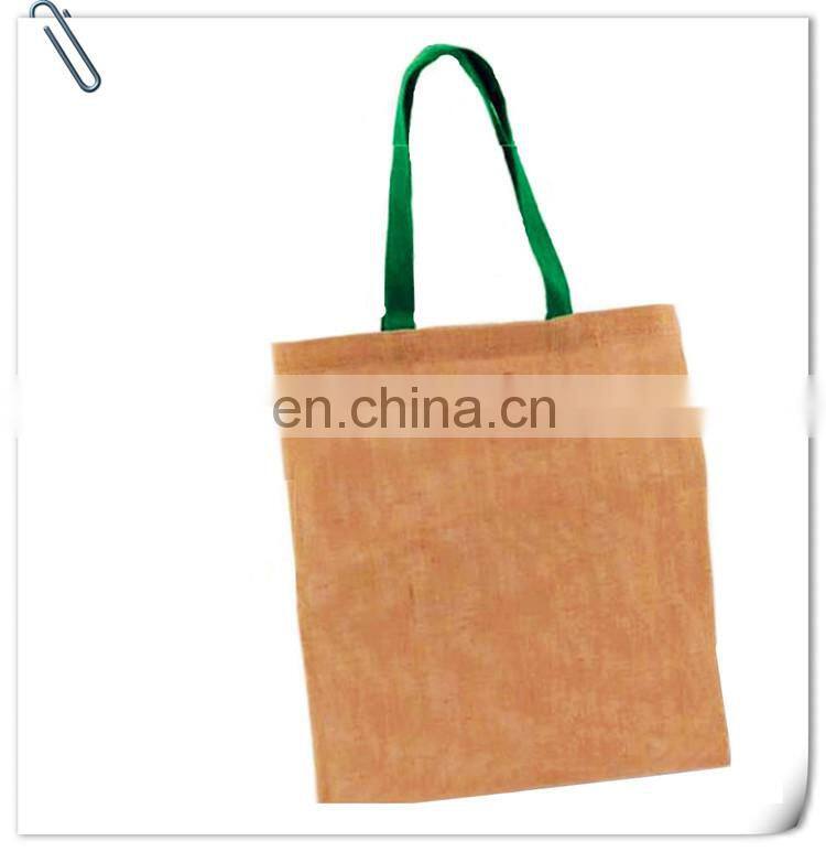 high quality Promotional natural jute Recyclable laminated Shopping Non Woven Bag