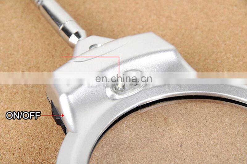 Clip Desktop Reading Magnifier with LED Light