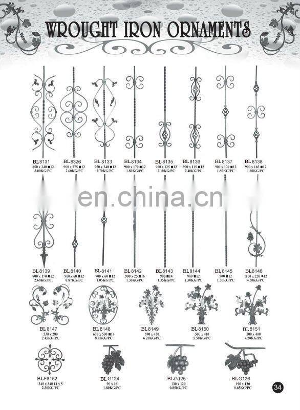 fence iron flowers craft