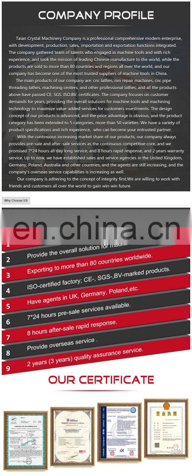 AWR901VC Vertical Alloy Wheel Rim Repair CNC Lathe Machine