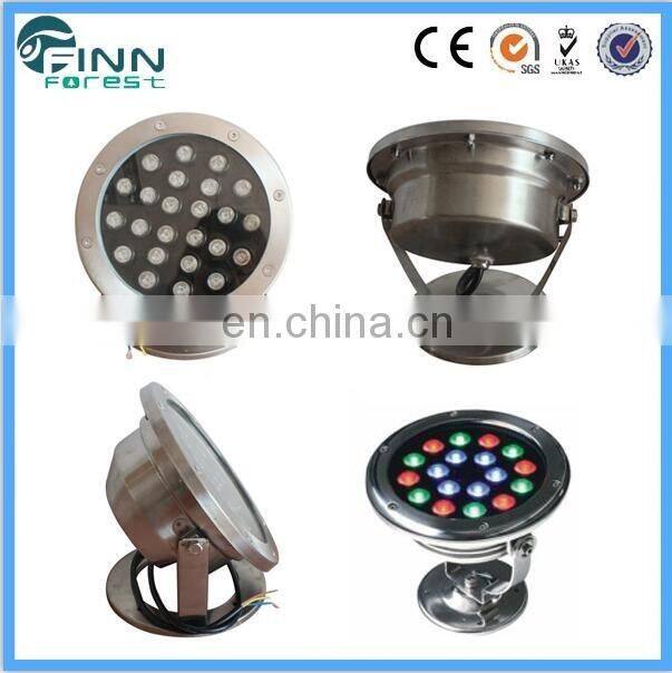 IP68 SS304&SS316 waterproof led fountain Light for fountain underwater swimming pool light