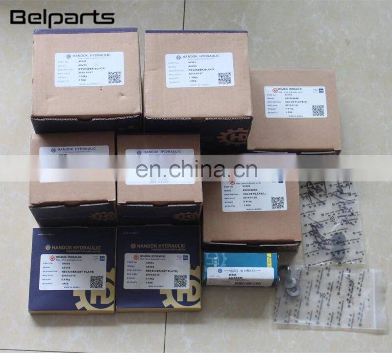 Belparts excavator EX100-1 EX120-1 HD400 HD500 A8V55 main pump hydraulic part