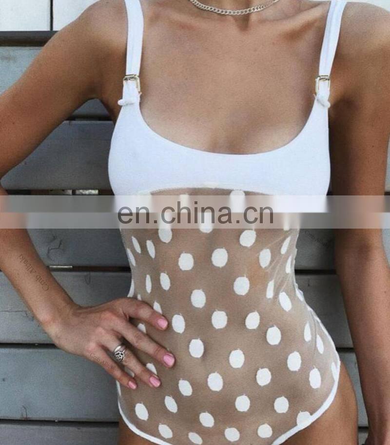 Solid Swimwear Women One Piece Swimsuit Plus Size Swimwear Halter Bathing Suit Sexy Beach Wear Maillot De Bain