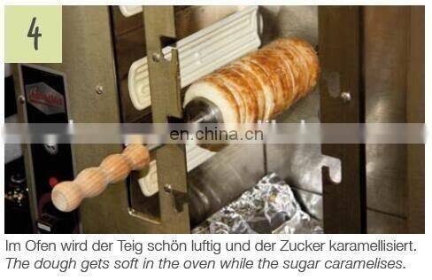 Automatic roti maker chimney cake with bakery machines chimney cake with kurtoskalacs for sale