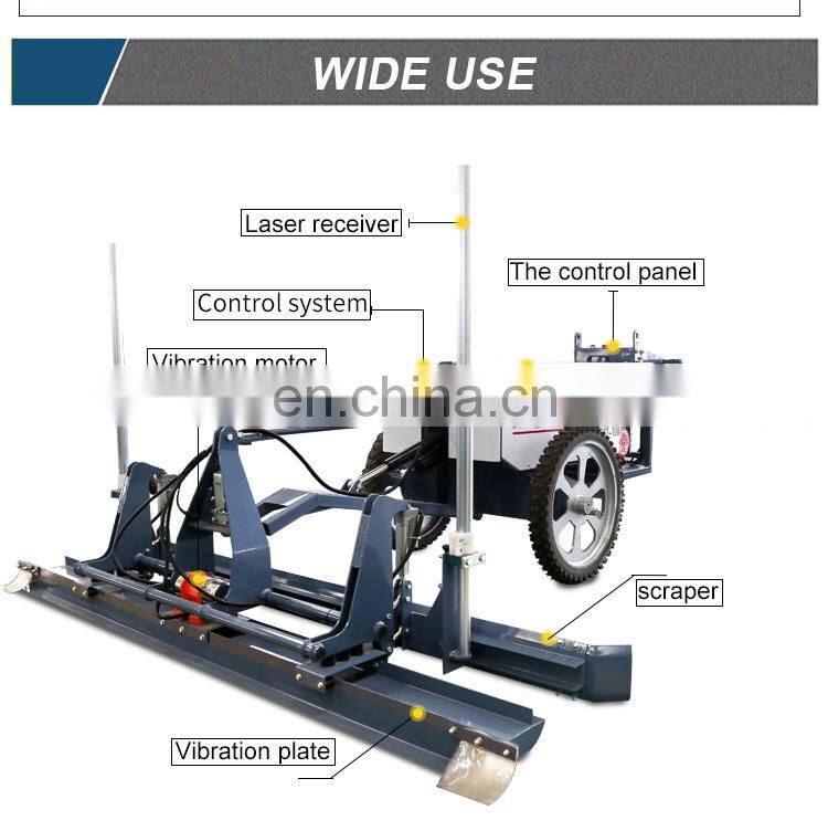 concrete laser leveling machine road paver laser screed concrete for sale