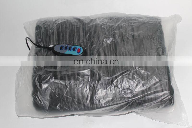 Hot selling full body electric health folding buttocks massage mattress for drivers