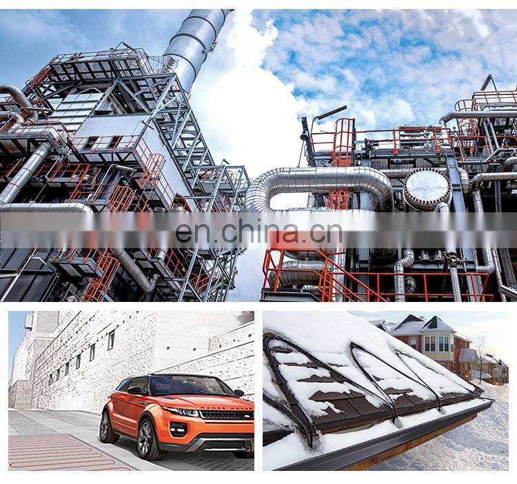 China Supplier Flexible Glass Fiber Heating Belt Ce Certification Best Selling Heating Cable  Kit