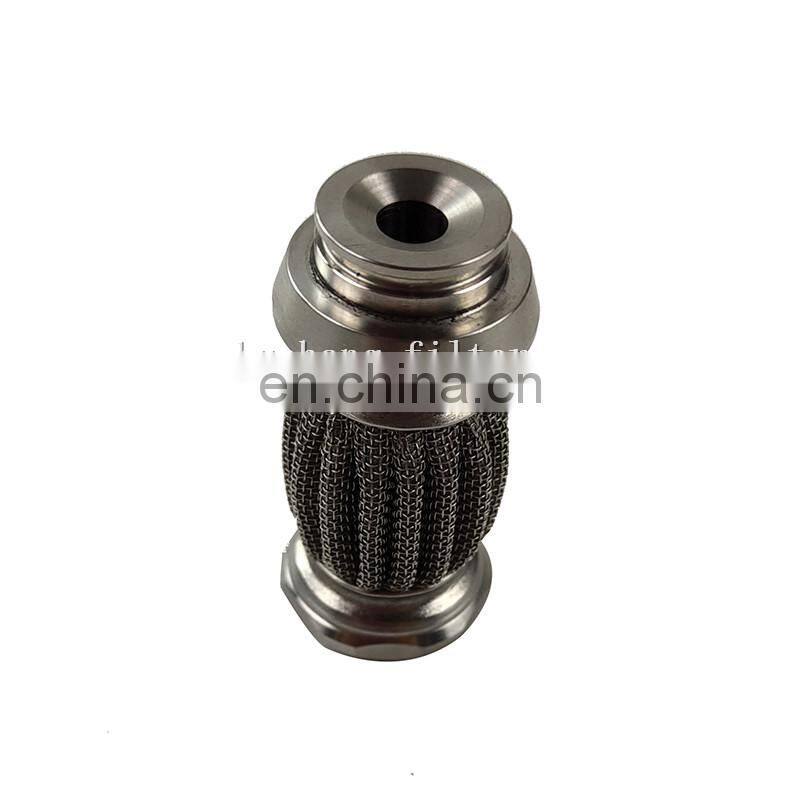 Stainless Steel 316L Fiber Felt Pleated Candle Filter for Industrial