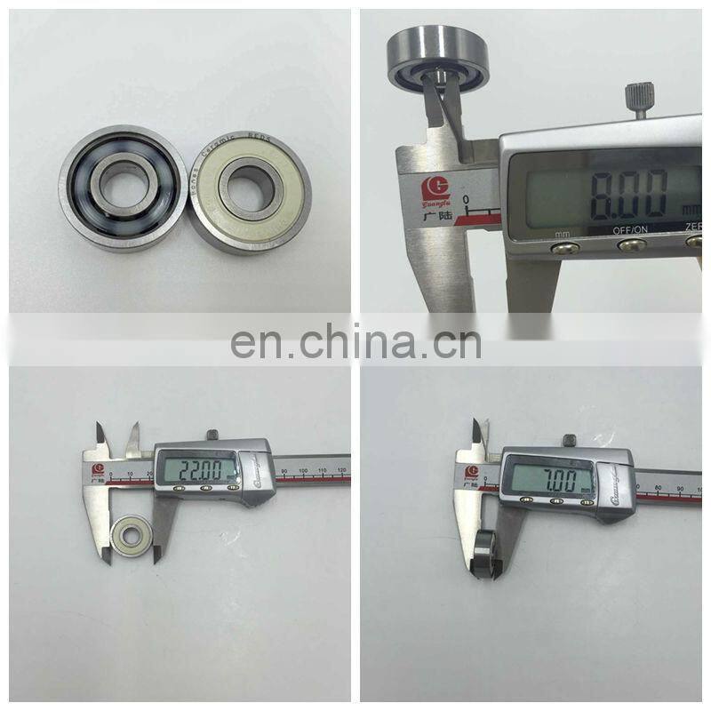 Tin box packing high precision skateboard bearing 608 bearing