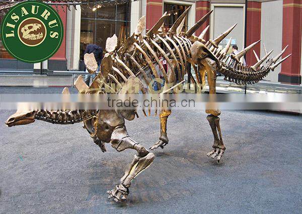 JLDF-1313 Professional supplier 3m long stegosaurus dinosaur fossils for sale