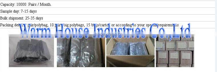 Beige color sheepskin shell fur lining women leather gloves