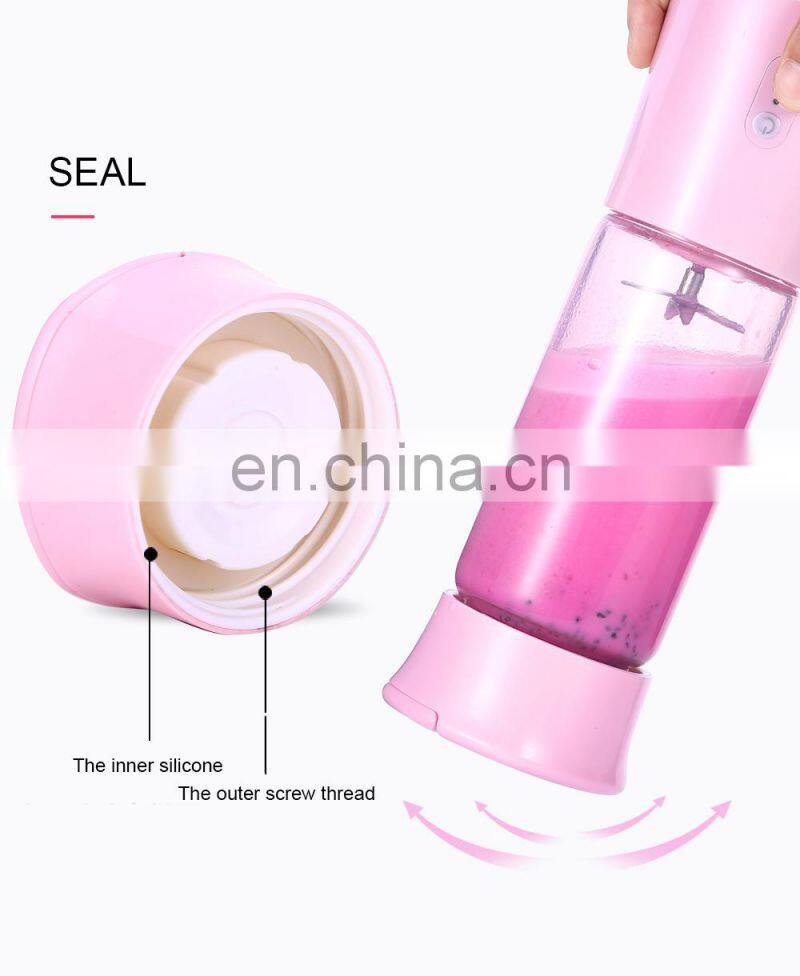 2021 The Most Popular 380ml Rechargeable Portable USB Juicer