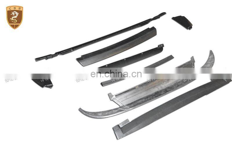 Small body kit for porshe Cayenne 958 converted toTE style body kit with frp