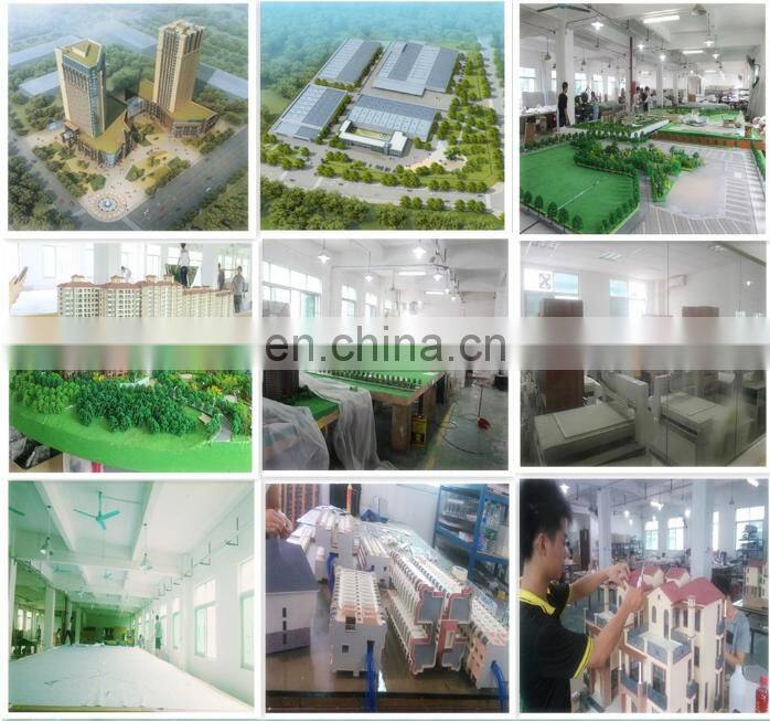 New Villa Models with LED Lights,Professional Scale Model Maker