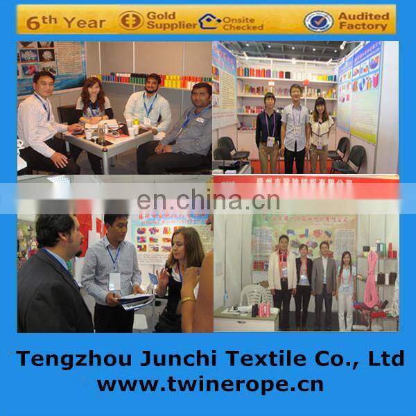 Junchi good quality 210d polyester polypropylene for sewing