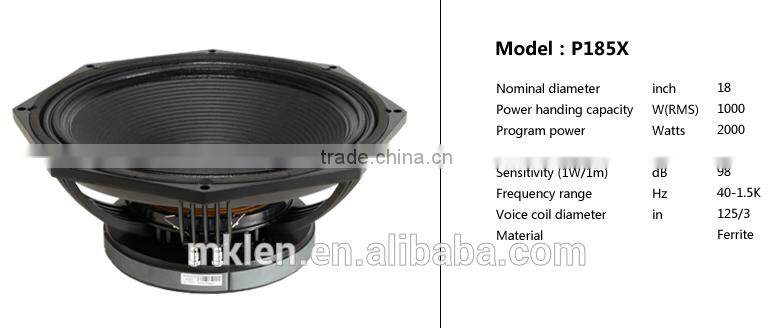 RL218 Double 18" outdoor subwoofer speaker, speakers subwoofer