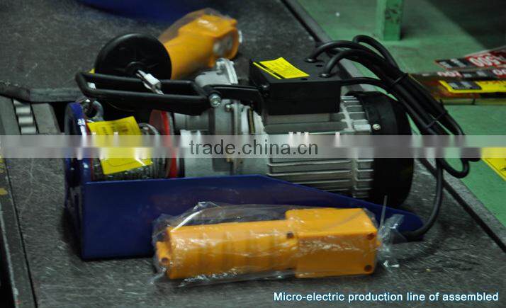 PA 220V Material Handling Product Mini Overhead Crane